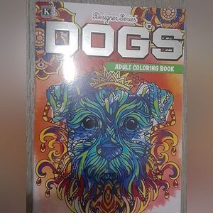 Kappa Designer Series Dogs Adult Coloring Book - Multicolor